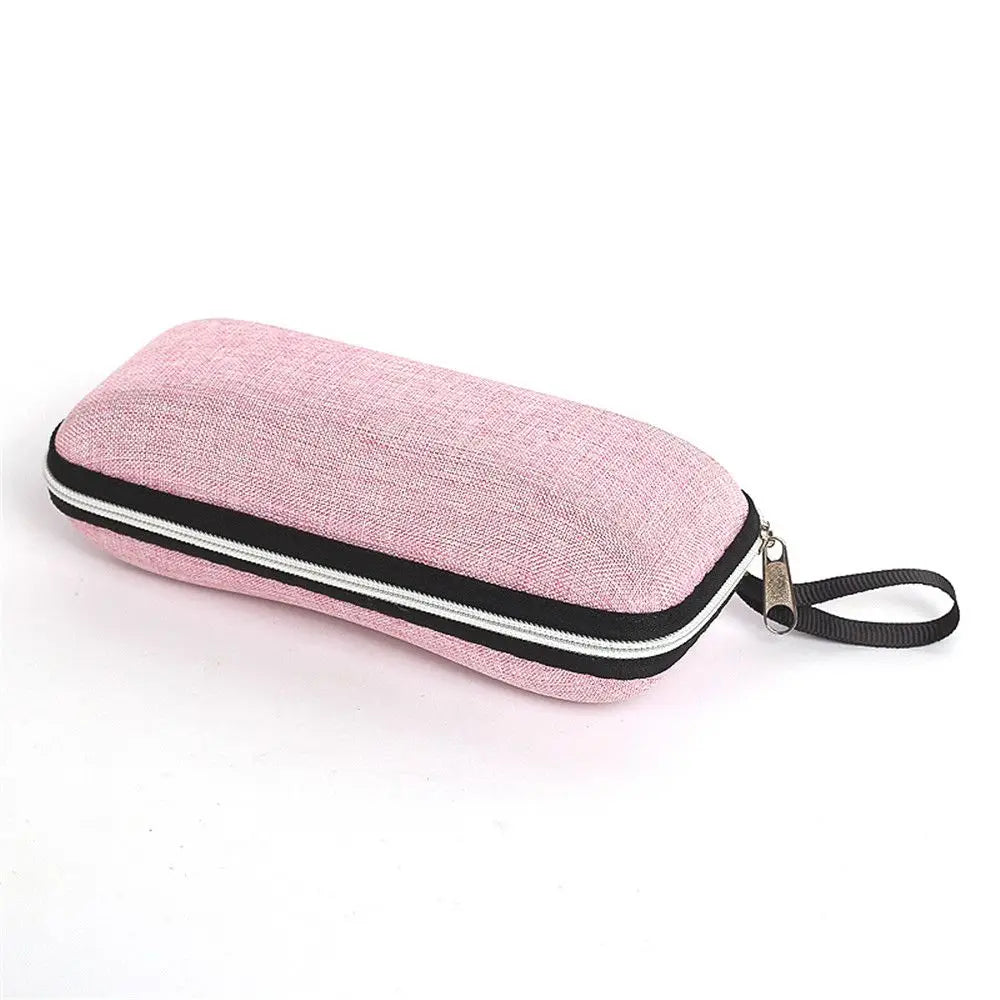 Fashion Portable Zipper Eyeglasses Case Glasses Box Glasses Holder Eyeglasses Accessories