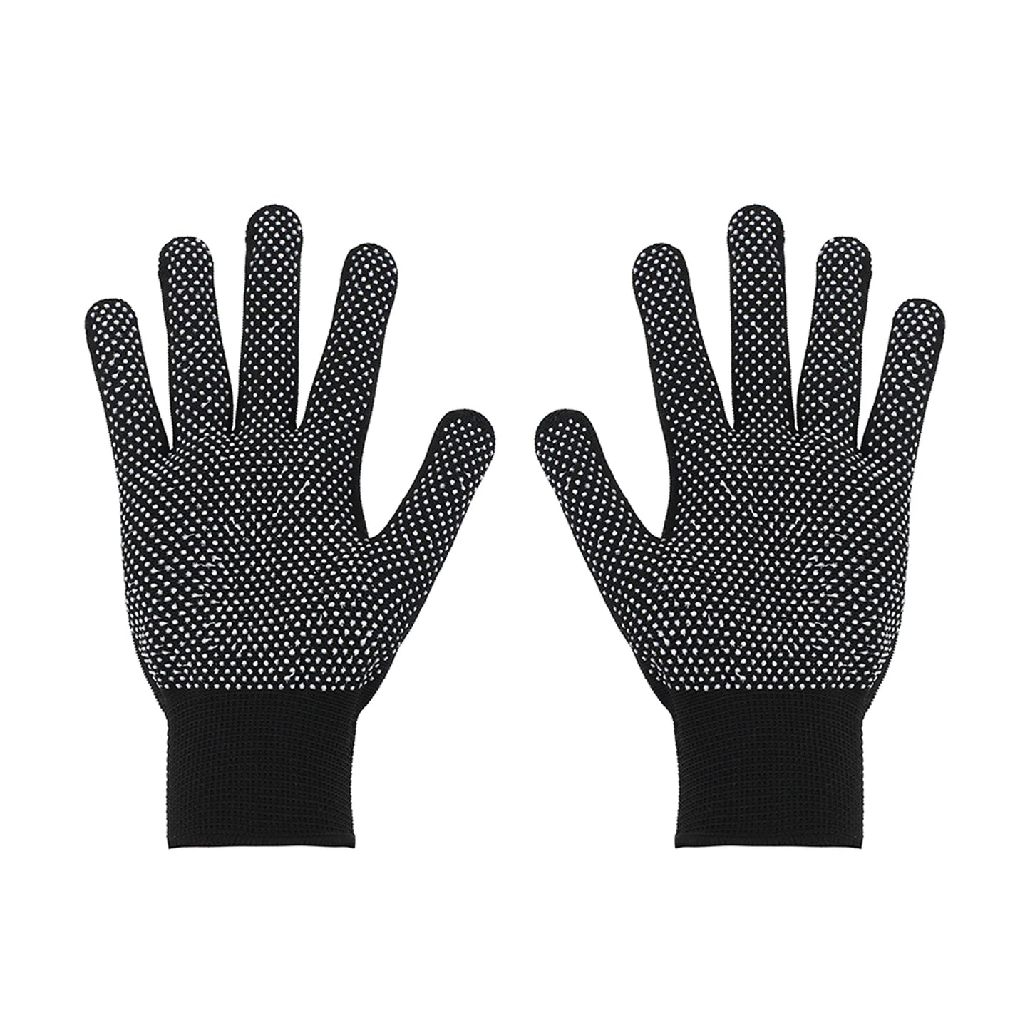 1Pair Hair Straightener Perm Curling Hairdressing Heat Resistant Finger Glove Hair Styling Tools Heatproof Protective Gloves