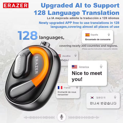 Erazer™ 3-In-1 AI Translator Earbuds