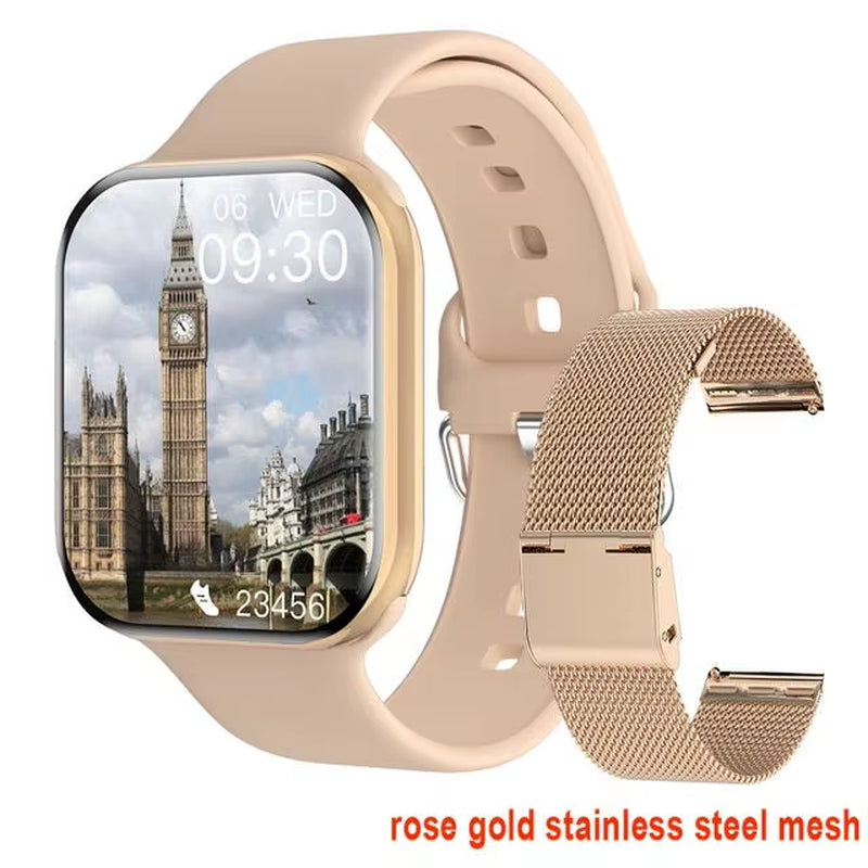 New 2025 Original for Apple Watch 10 Smart Watch Men Body Temperature Bluetooth Call NFC GPS Sports Women Smartwatch for Apple